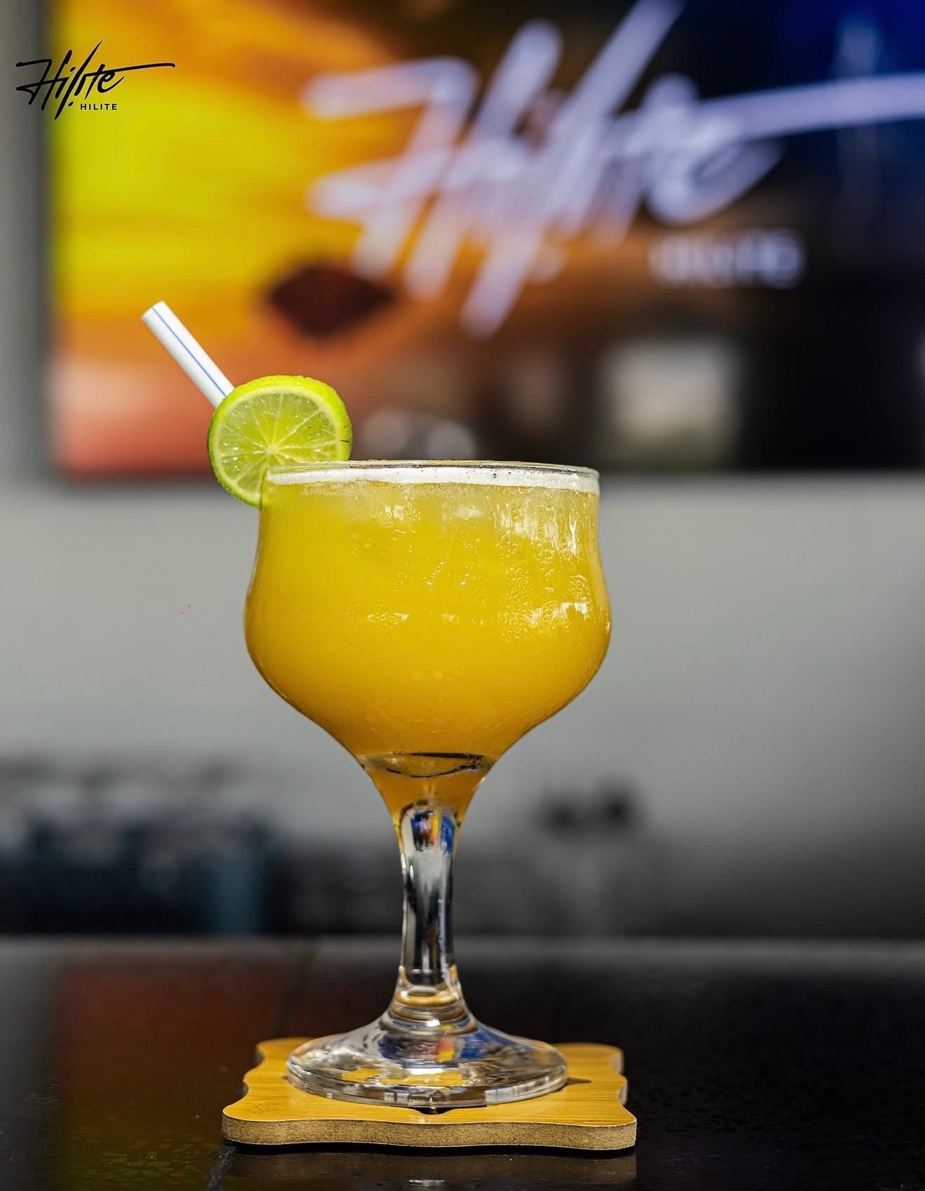 HILITE citrus cocktail served at the bar
